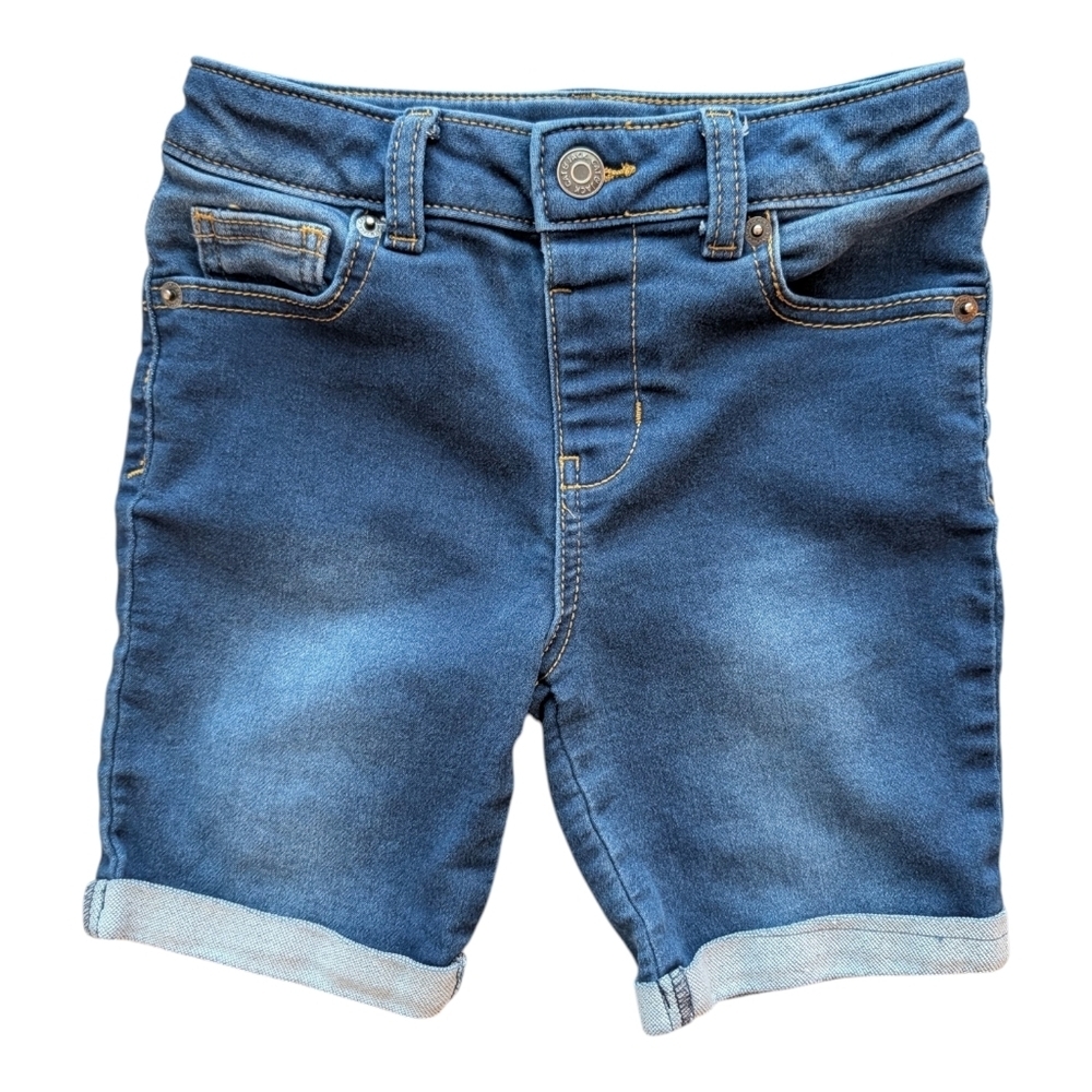 Cat &. Jack Girls Classic Kids Blue Denim Shorts Size S 6 - 7